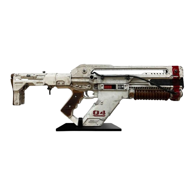 Alien: Romulus Model Life-Size Replica Pulse Rifle HCG Exclusive Weathered Edition 71 cm - Hollywood Collectibles Group Replicas: down-scaled