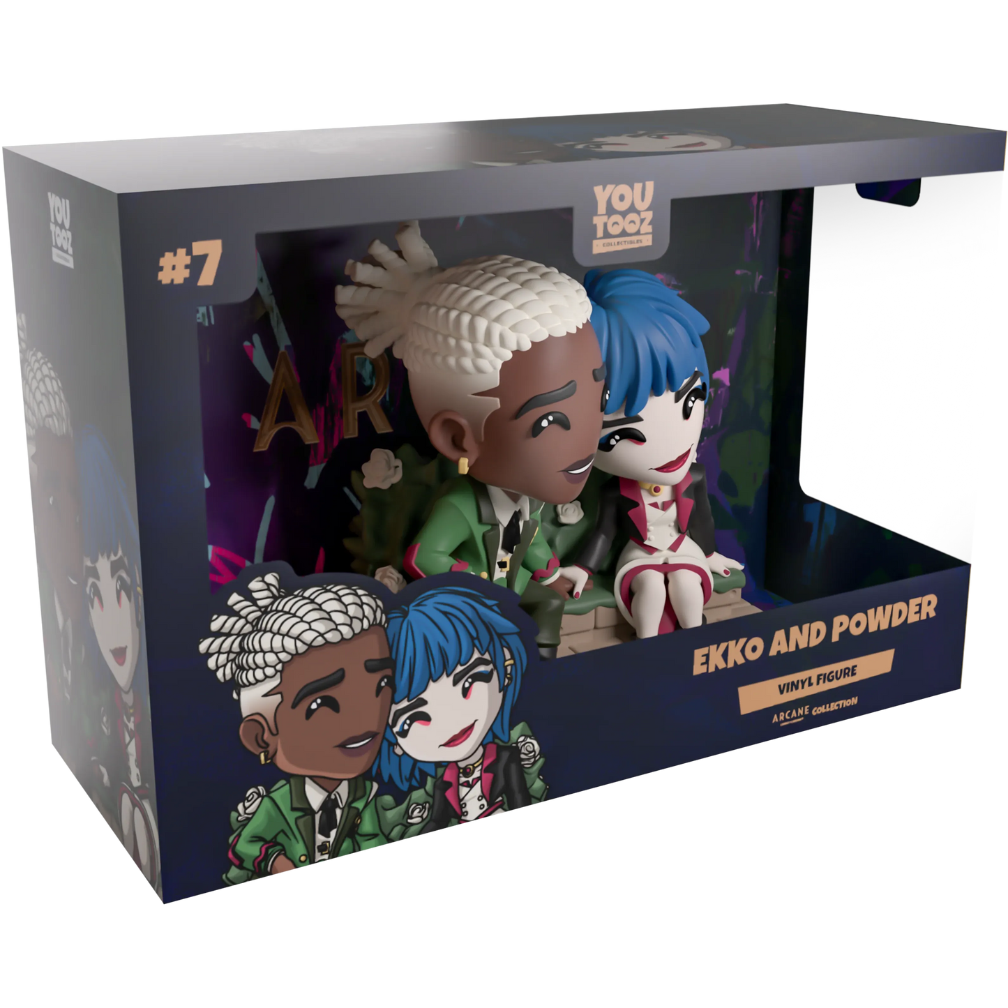 Arcane: Ekko and Powder: Vinyl Figure - YouTooz Vinyl Figure