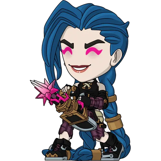 Arcane: Jinx: Vinyl Figure: #0 - YouTooz Vinyl Figure