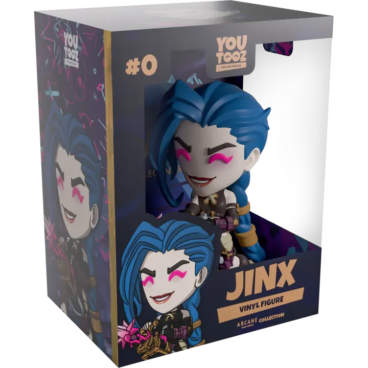 Arcane: Jinx: Vinyl Figure: #0 - YouTooz Vinyl Figure