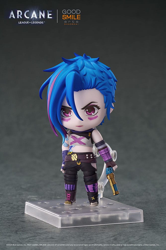Arcane Nendoroid Action Figure Jinx Arcane Ver. - Good Smile Company Action Figures