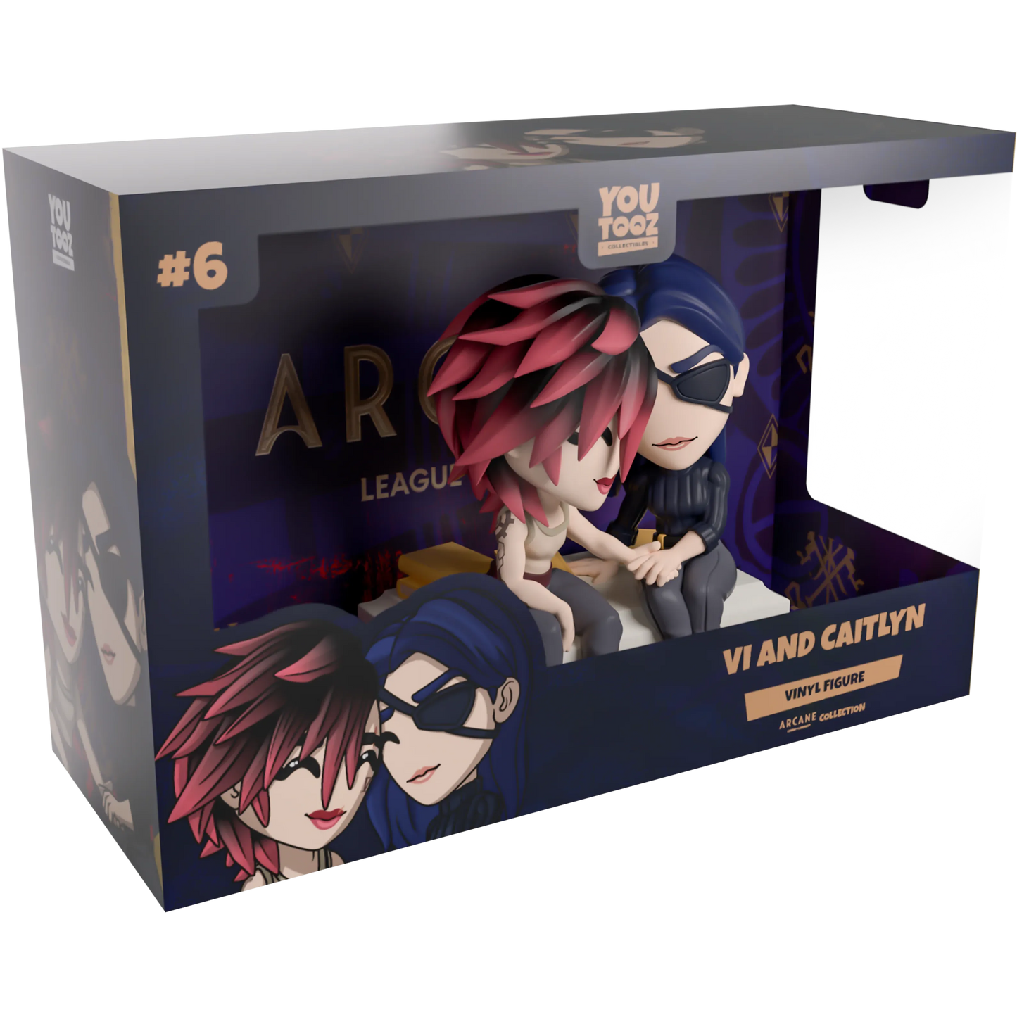 Arcane: Vi and Caitlyn: Vinyl Figure - YouTooz Vinyl Figure