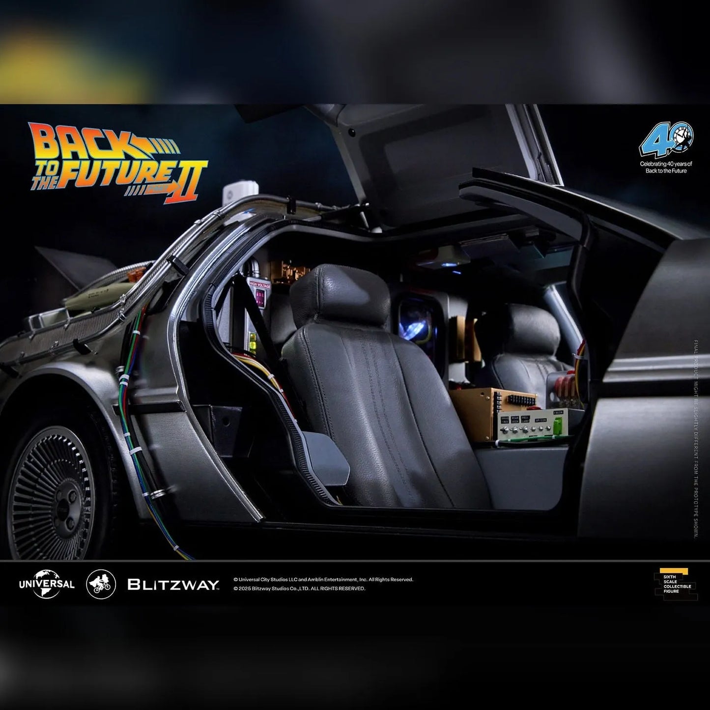 Back to the Future Part II: DeLorean Time Machine: Blitzway - Blitzway Action Figure