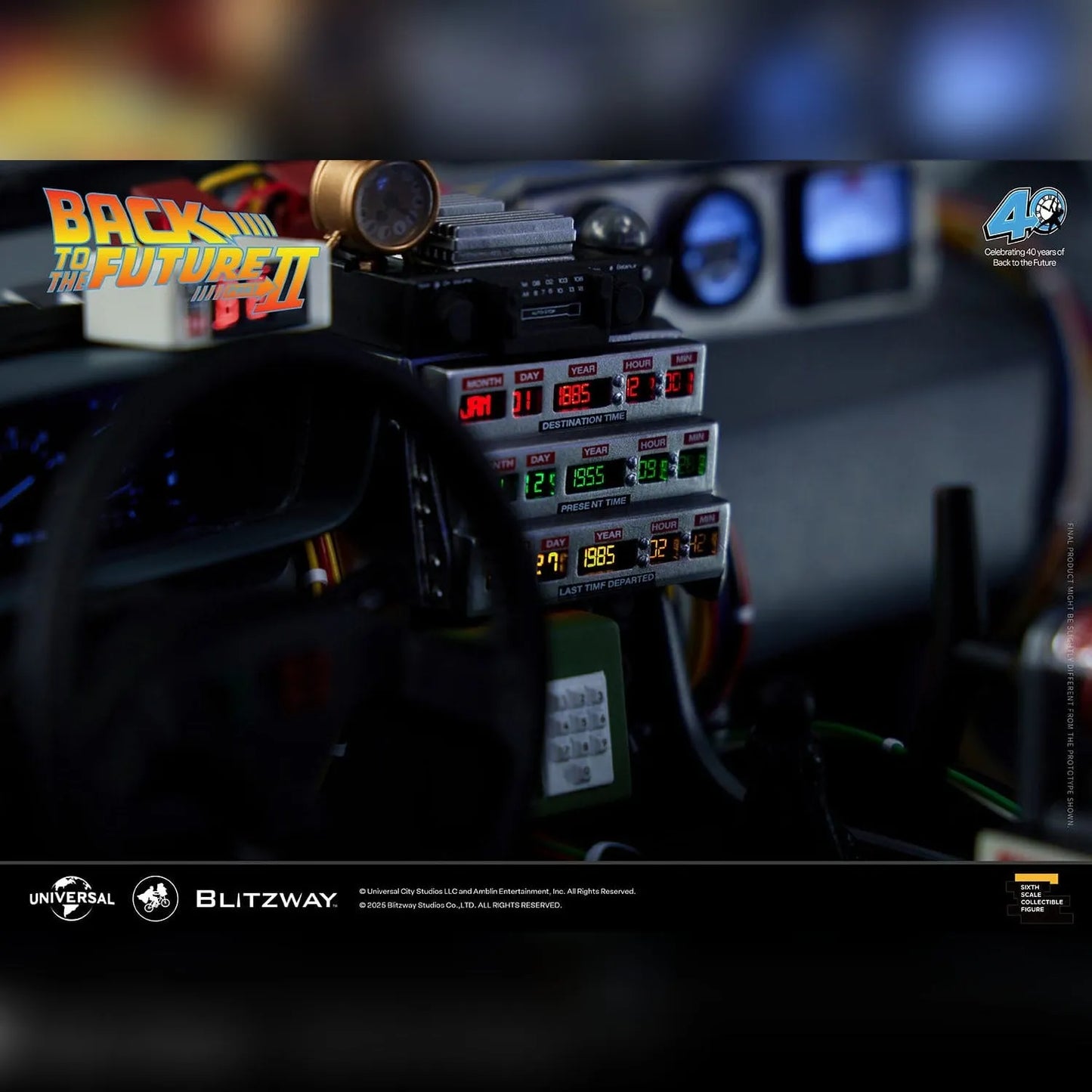 Back to the Future Part II: DeLorean Time Machine: Blitzway - Blitzway Action Figure