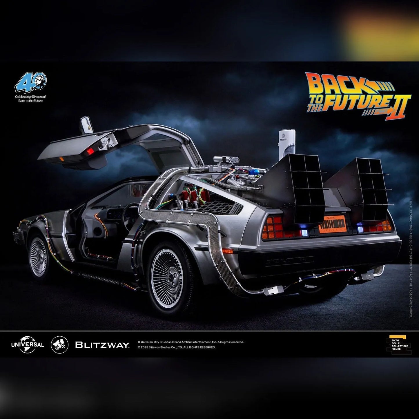 Back to the Future Part II: DeLorean Time Machine: Blitzway - Blitzway Action Figure