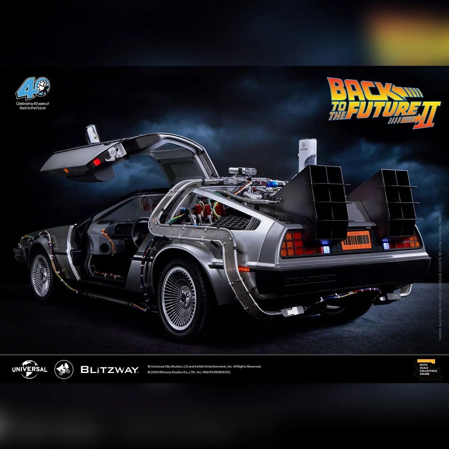 Back to the Future Part II: DeLorean Time Machine: Blitzway - Blitzway Action Figure