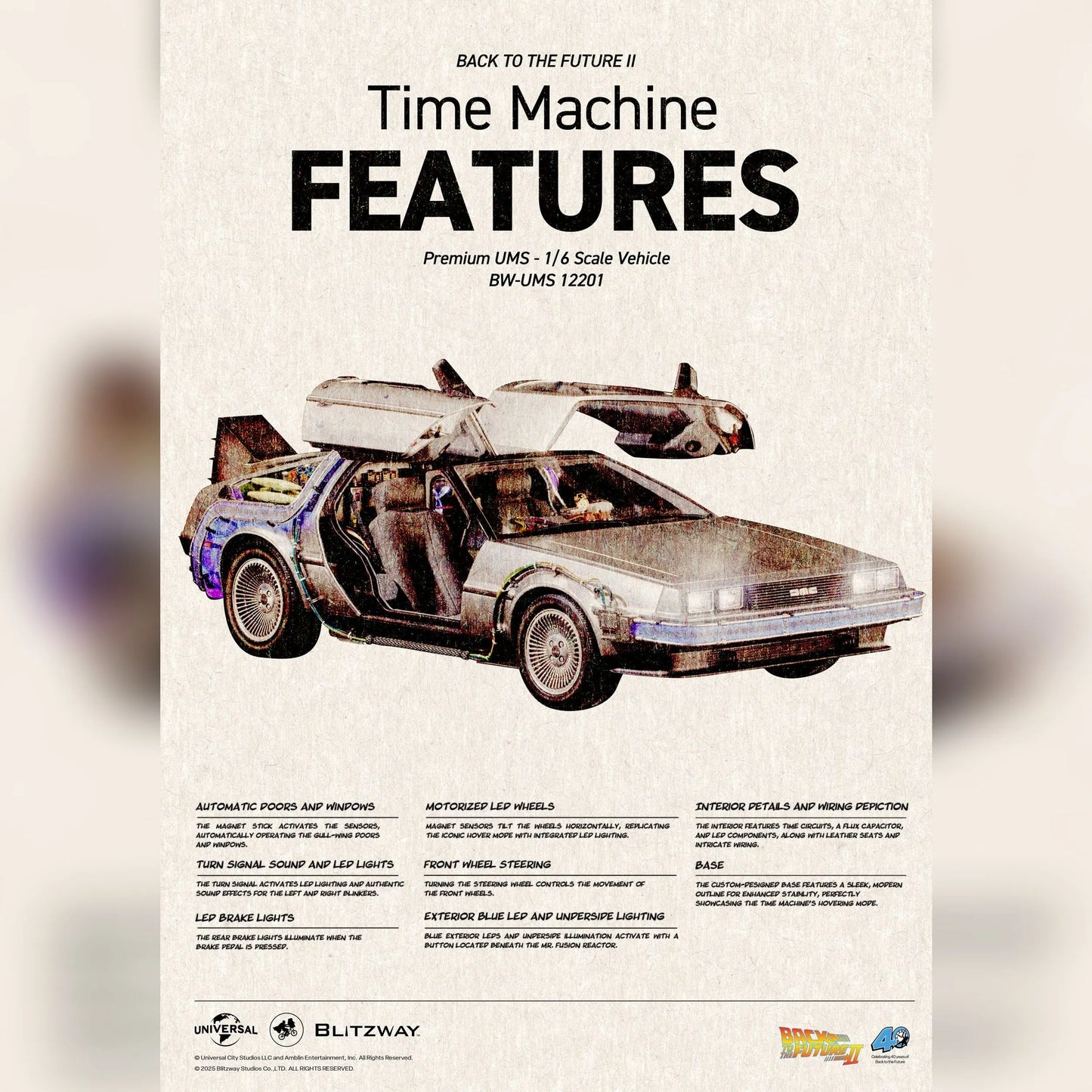 Back to the Future Part II: DeLorean Time Machine: Blitzway - Blitzway Action Figure