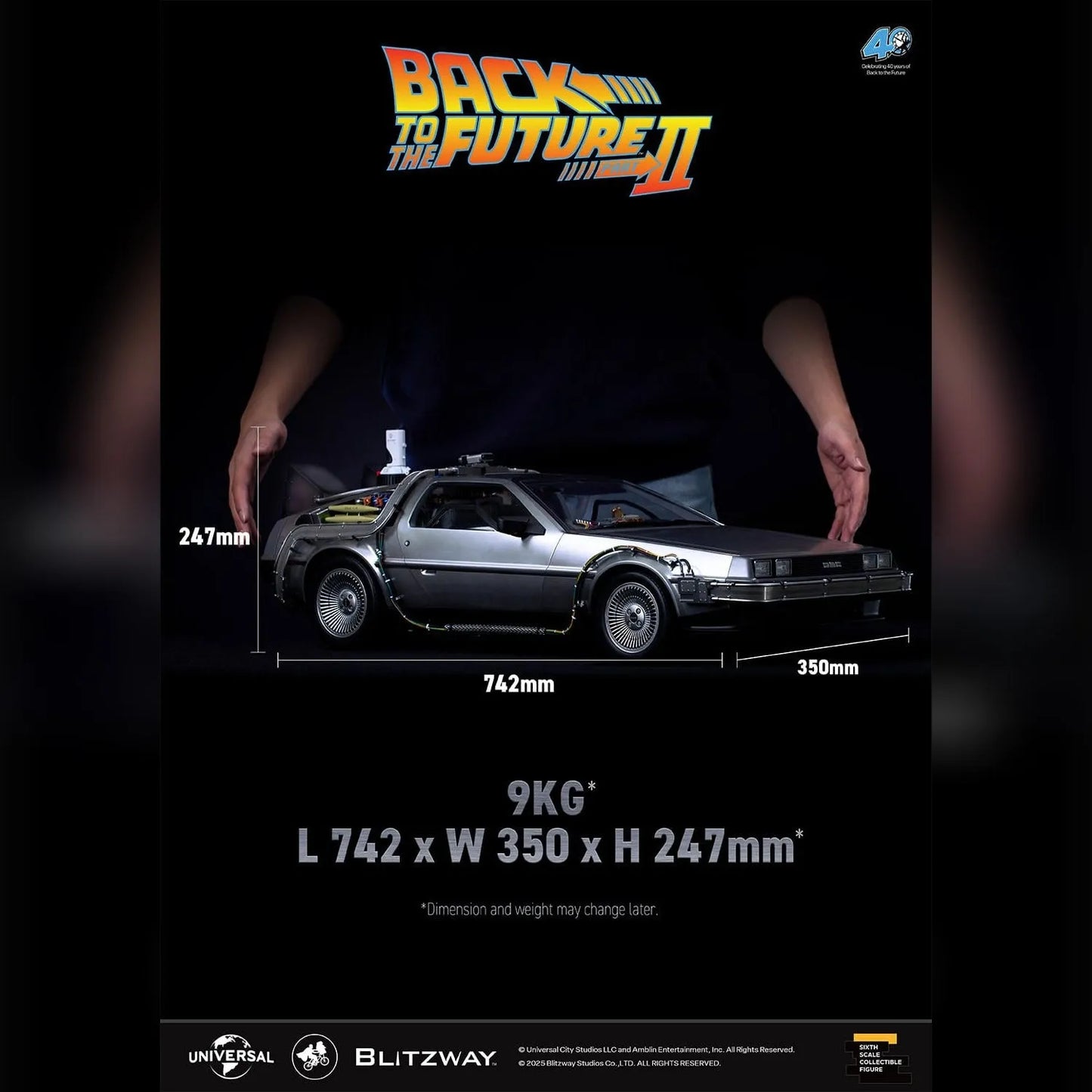 Back to the Future Part II: DeLorean Time Machine: Blitzway - Blitzway Action Figure