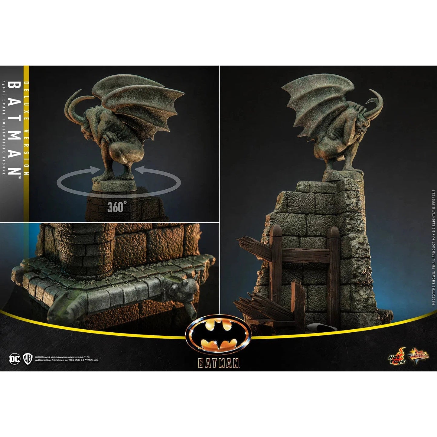 Batman: Batman 1989: Deluxe: MMS693 - Hot Toys Action Figure