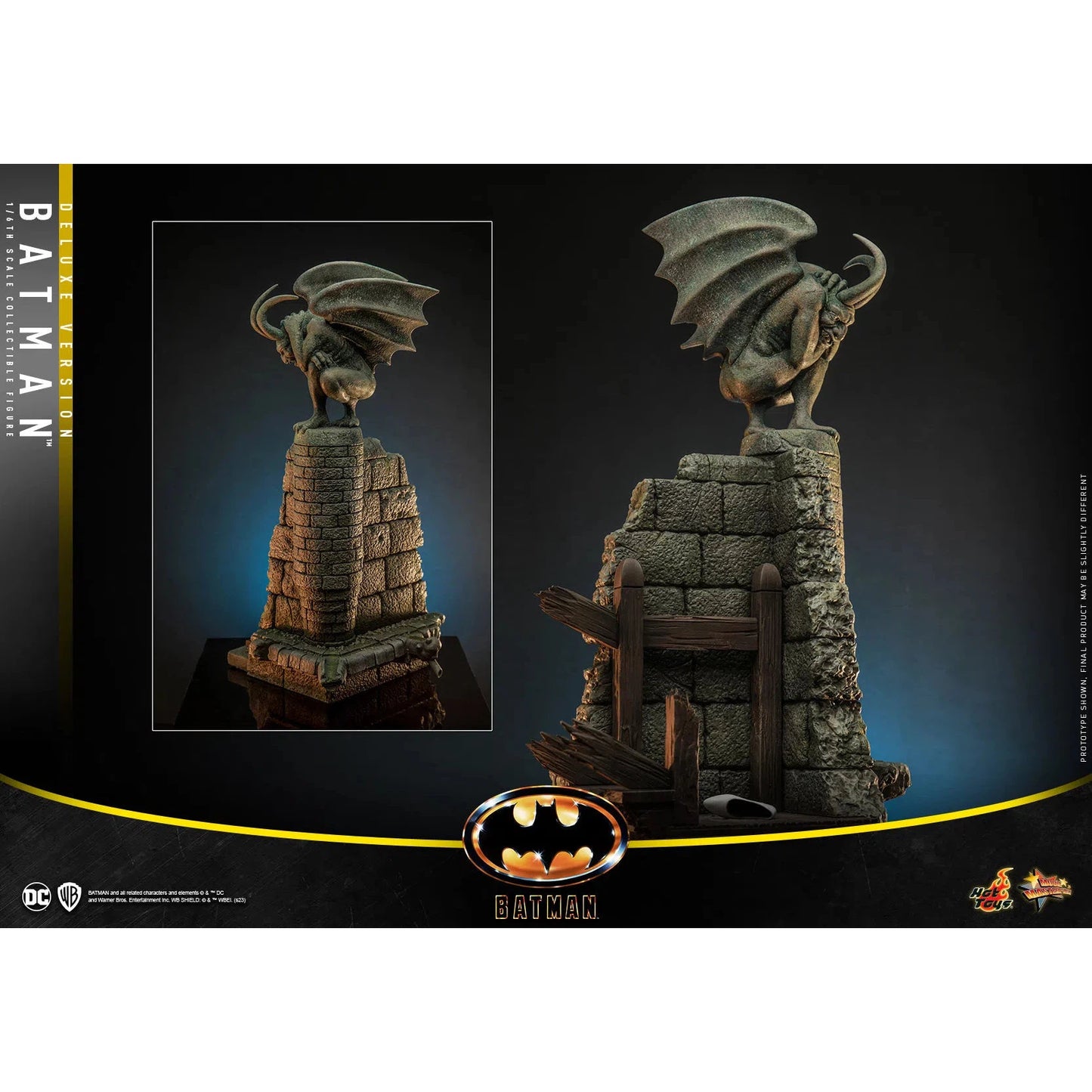 Batman: Batman 1989: Deluxe: MMS693 - Hot Toys Action Figure