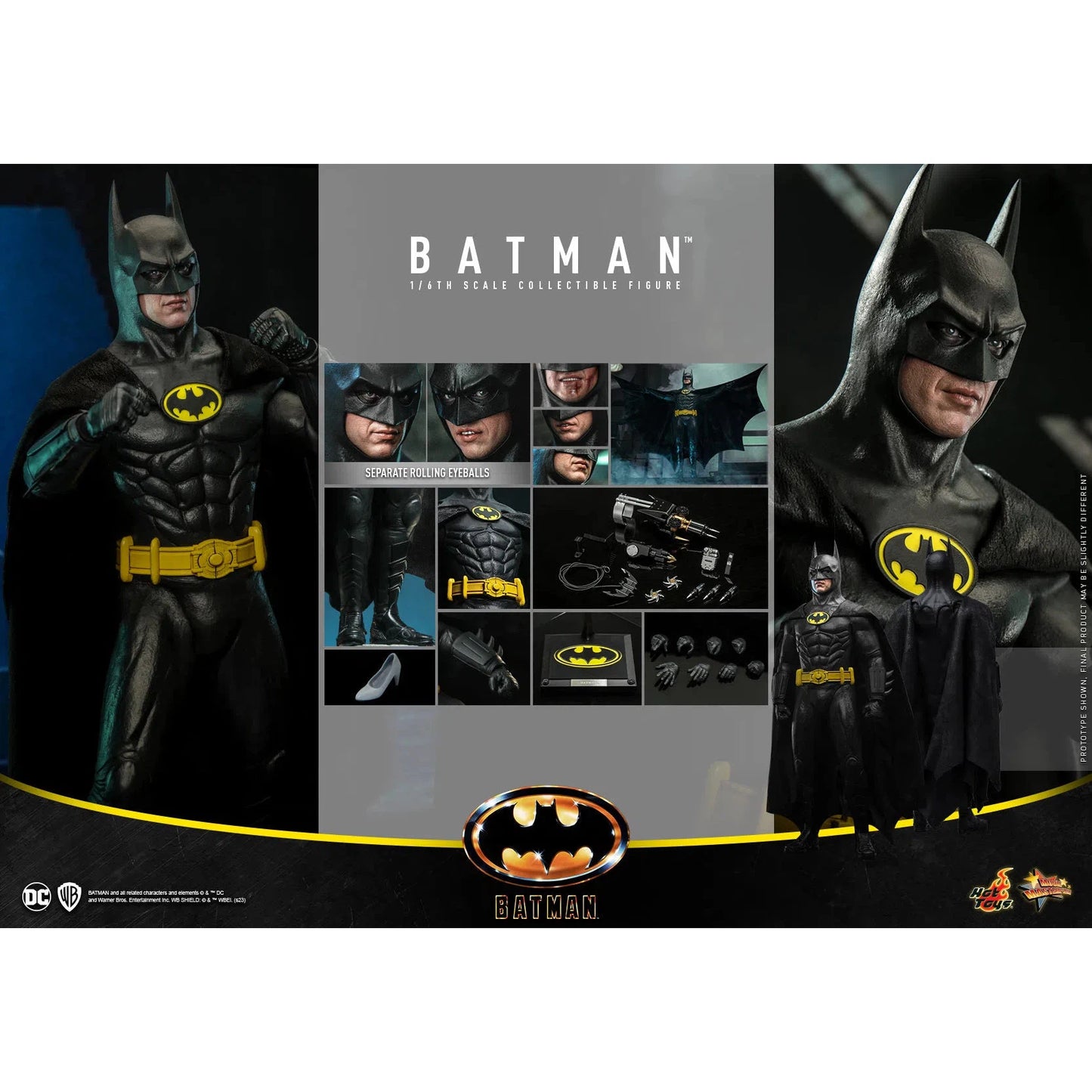 Batman: Batman 1989: MMS692 - Hot Toys Action Figures