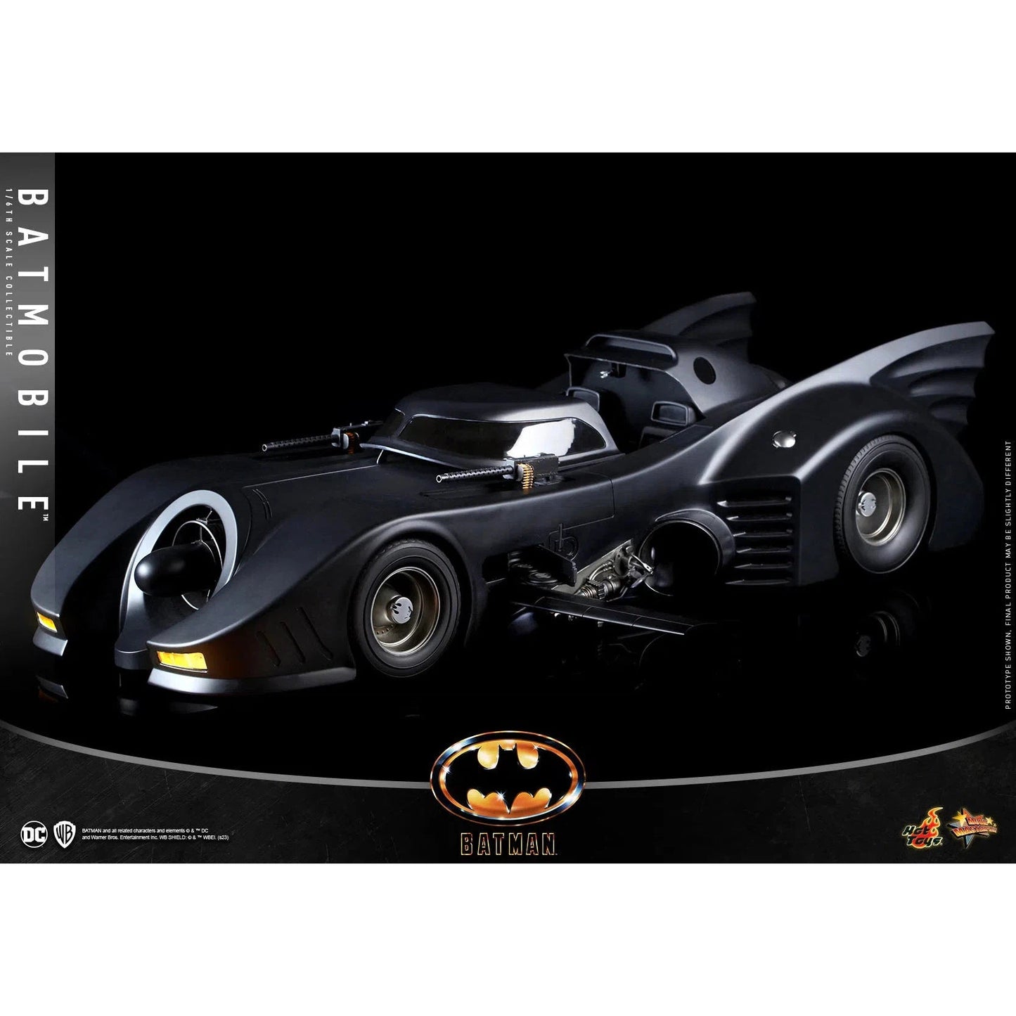 Batmobile: Batman 1989: MMS694 - Hot Toys Action Figure