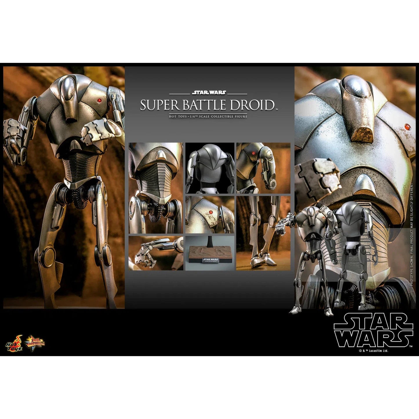 Battledroid: Star Wars II: Attack Of The Clones: MMS682 - Hot Toys Action Figures