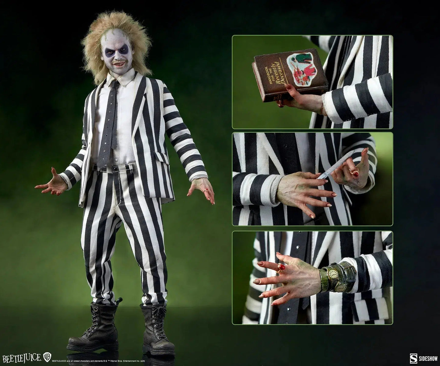 Beetlejuice: Sideshow Figure - Sideshow Collectibles Action Figures