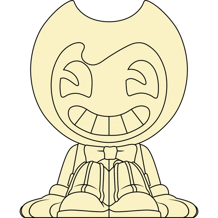 Bendy and the Dark Revival: Bendy: Night Light: Vinyl Figure - YouTooz Night Light