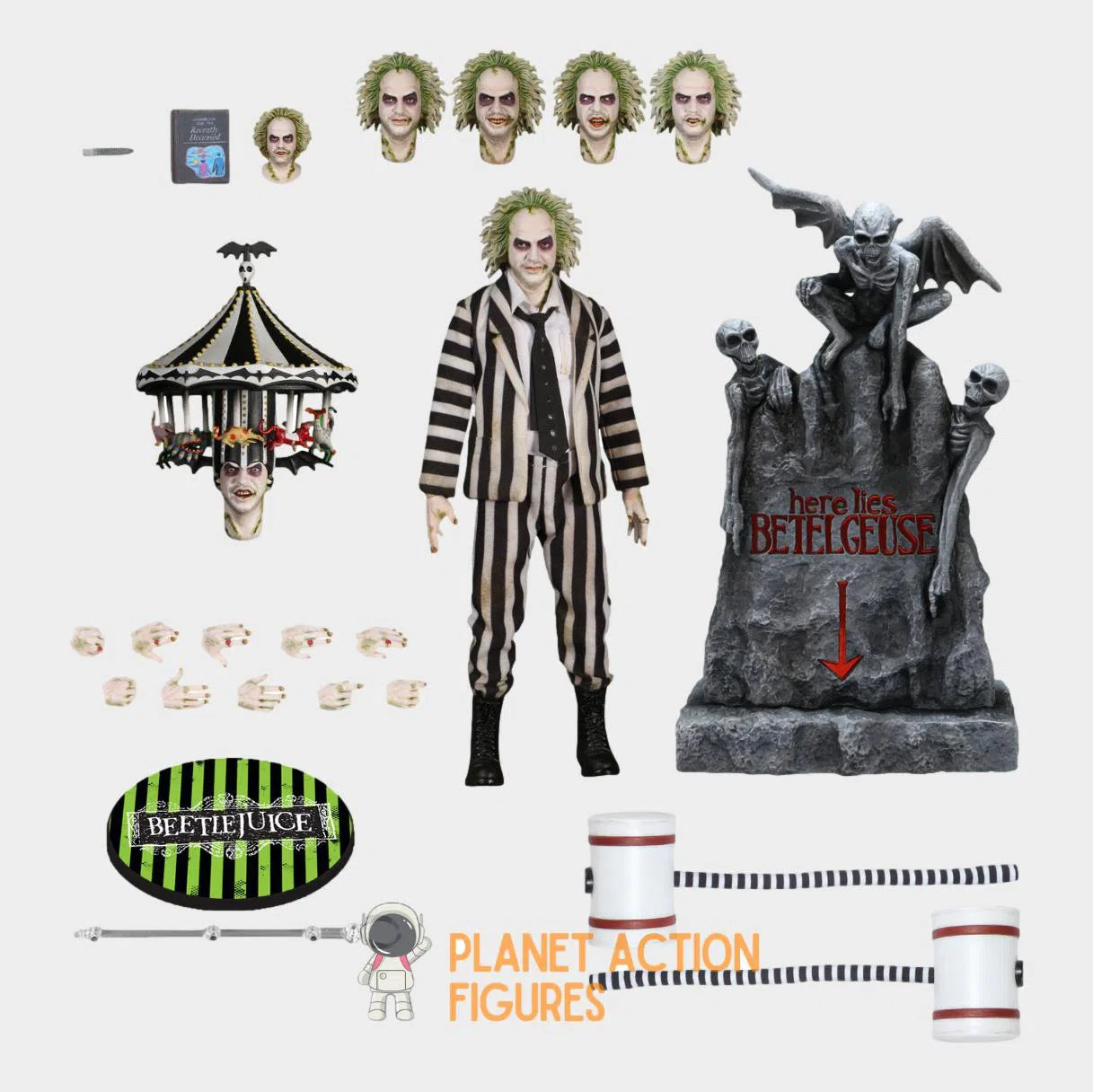 Bettlejuice: 1988: Beetlejuice: Deluxe: One:12 Collective: Action Figure - Mezco Action Figure