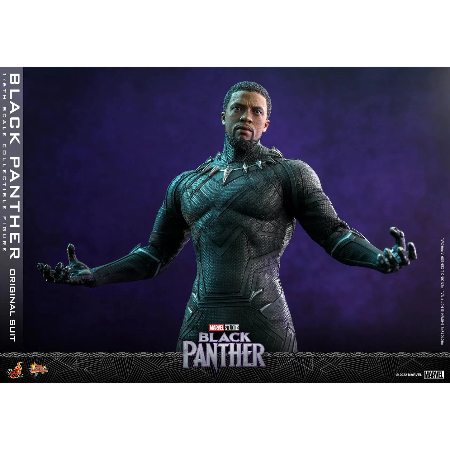 Black Panther: Original Suit: Black Panther: MMS671 - Hot Toys Action Figure