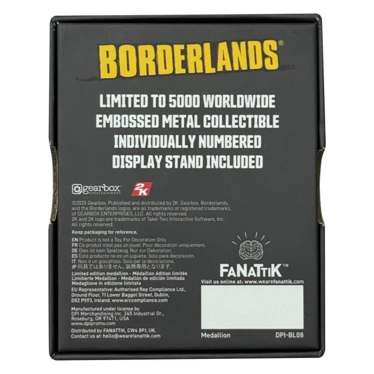 Borderlands Metal Bandit Mask Replica Limited Edition - FaNaTtik Desktop Collectible
