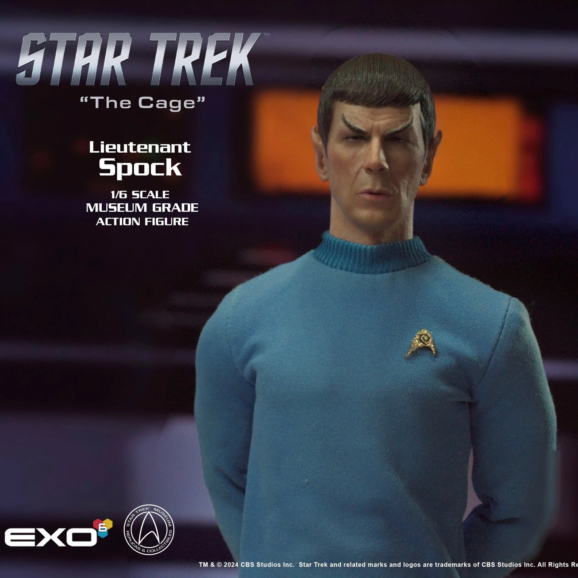 Cage Spock: Star Trek: The Original Series: Sixth Scale - EXO-6 Action Figure