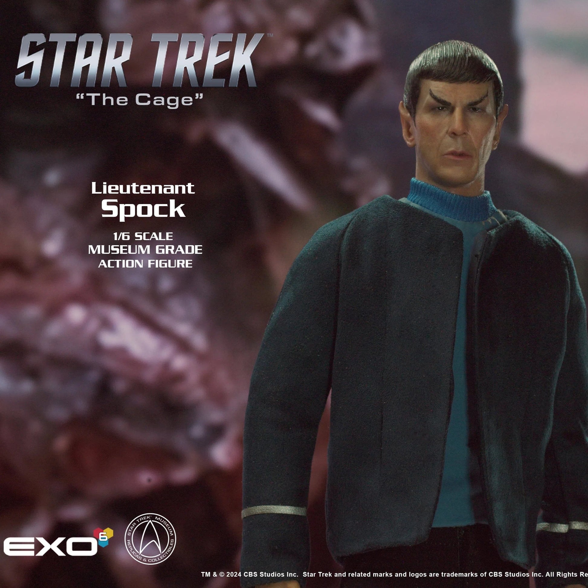 Cage Spock: Star Trek: The Original Series: Sixth Scale - EXO-6 Action Figure