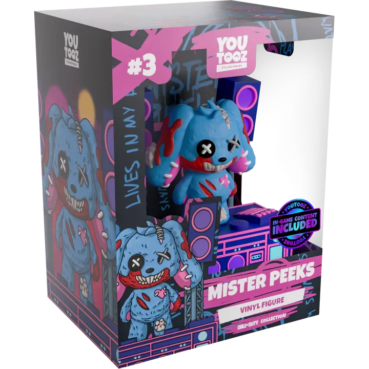 Call Of Duty: Mister Peeks: With In-Game Code: Vinyl Figure: #3 - YouTooz Vinyl Figure