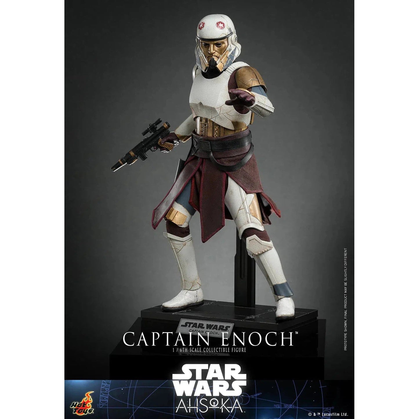 Captain Enoch: Star Wars: Ahsoka - Hot Toys Action Figure