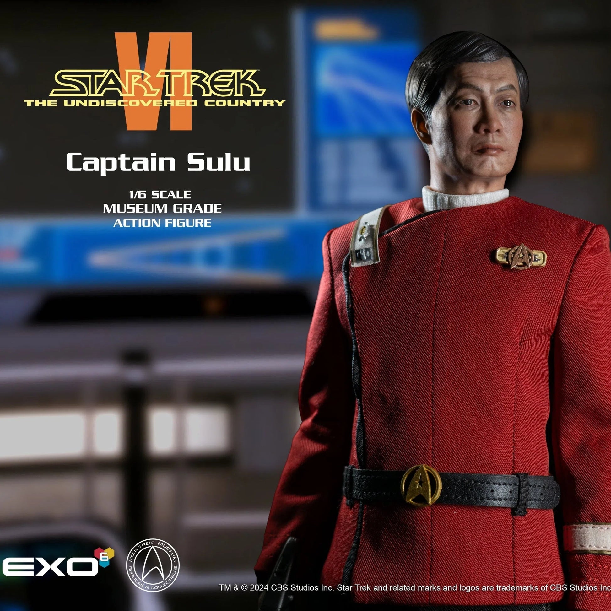 Captain Sulu: Star Trek: The Undiscovered Country: Sixth Scale - EXO-6 Action Figure