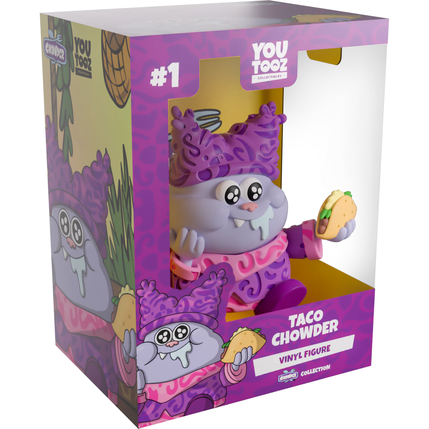 Chowder: Taco Chowder: Vinyl Figure - YouTooz Vinyl Figure