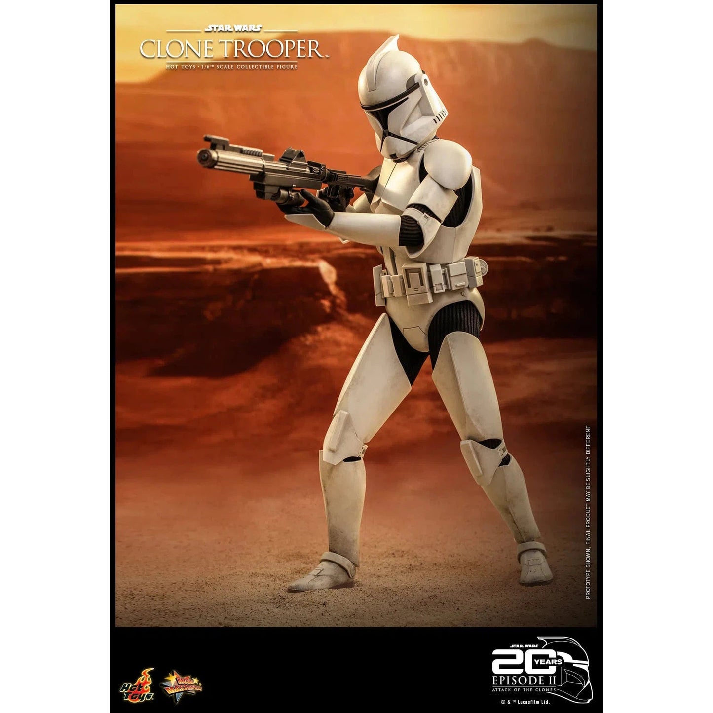 Clone Trooper: Star Wars: Attack Of The Clones: MMS647 - Hot Toys Action Figure