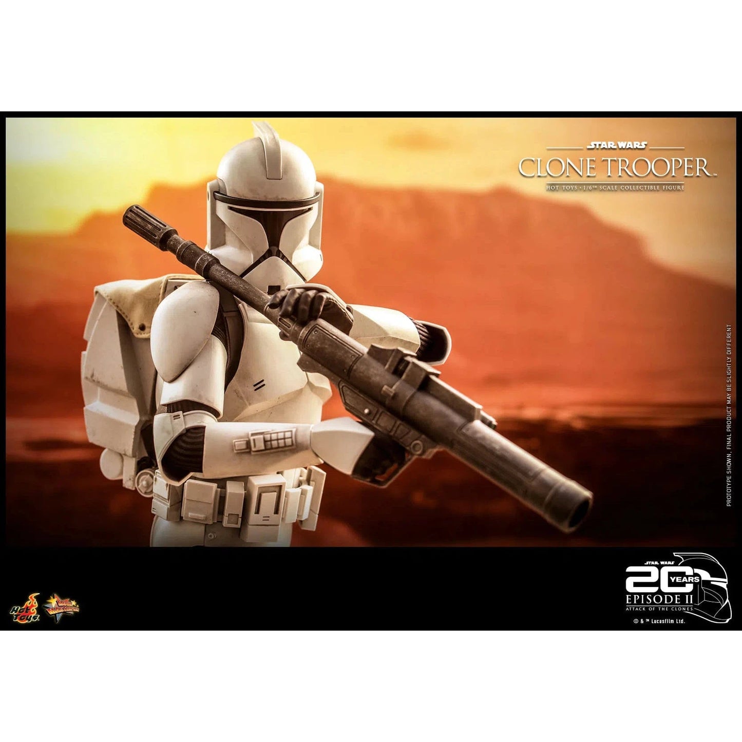 Clone Trooper: Star Wars: Attack Of The Clones: MMS647 - Hot Toys Action Figure