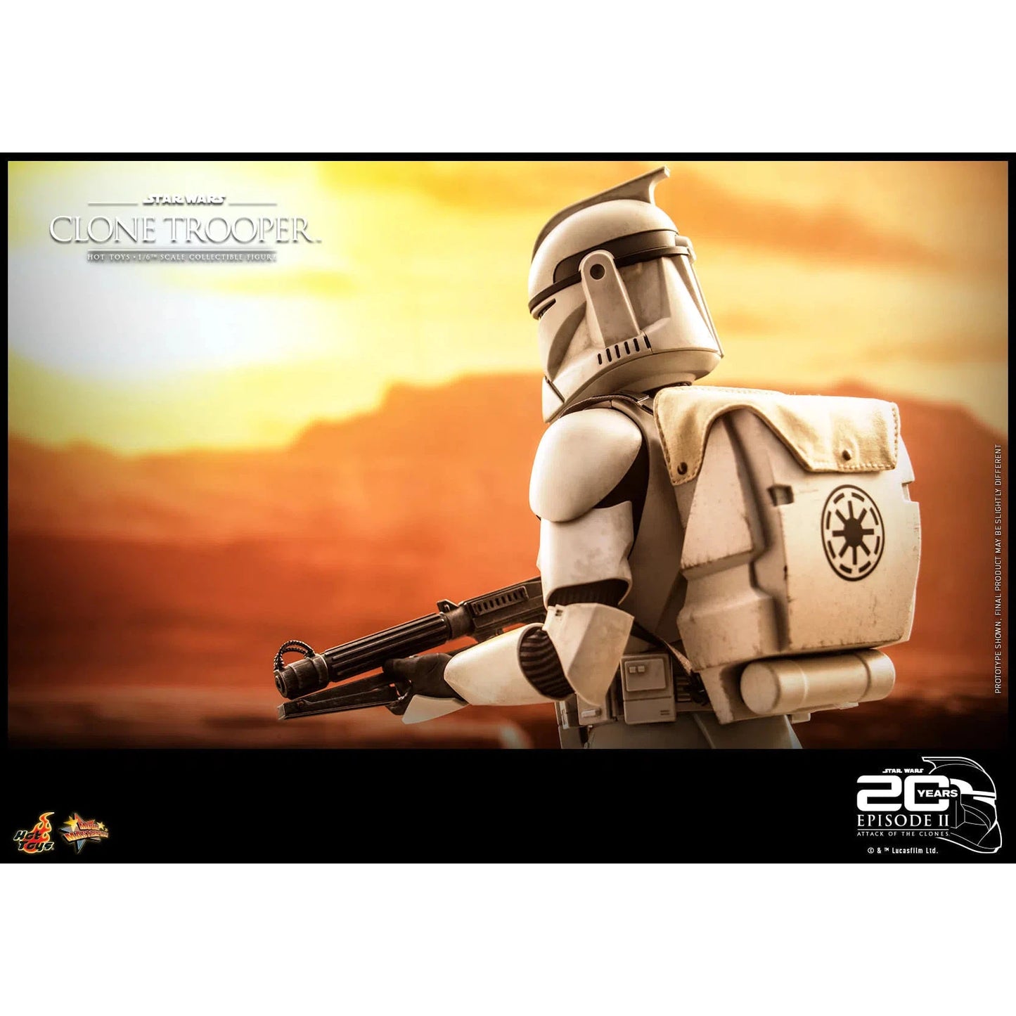 Clone Trooper: Star Wars: Attack Of The Clones: MMS647 - Hot Toys Action Figure