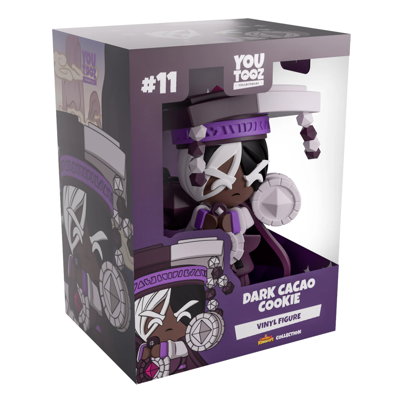 Cookie Run Kingdom: Dark Cacao Cookie: Vinyl Figure - YouTooz Vinyl Figure