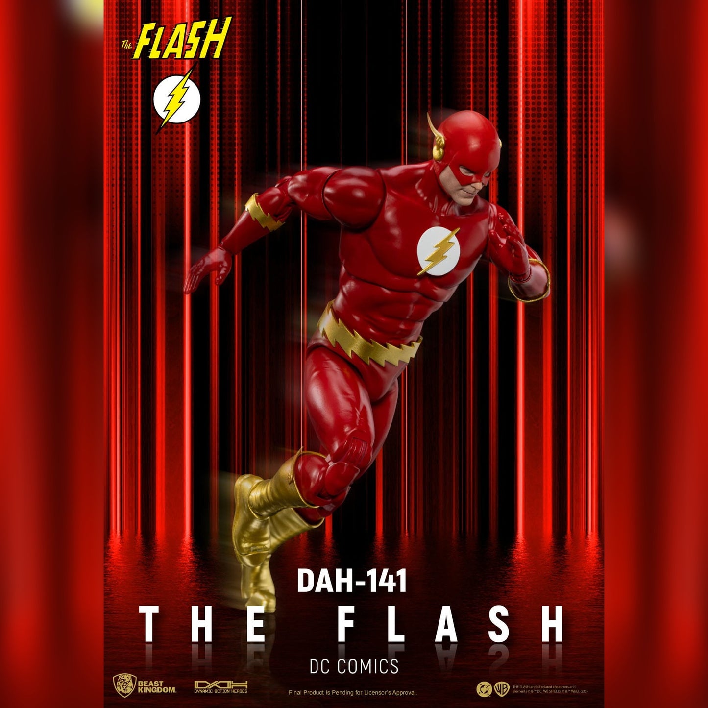DC Comics: The Flash: Dynamic 8ction Heroes: Action Figure - Beast Kingdom Toys Action Figures