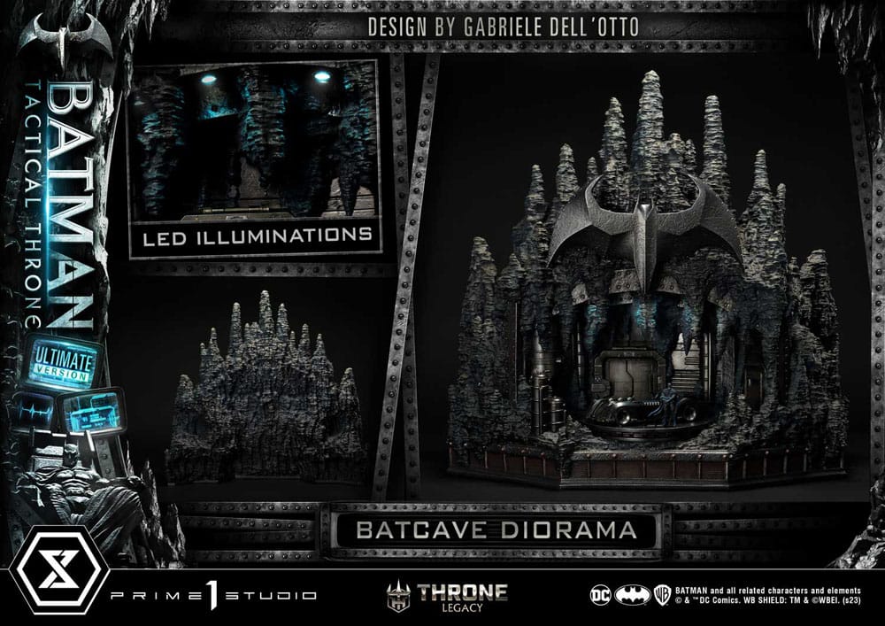 DC Comics Throne Legacy Collection Statue 1/3 Batman Tactical Throne Ultimate Version 5 - Prime 1 Studio Statues