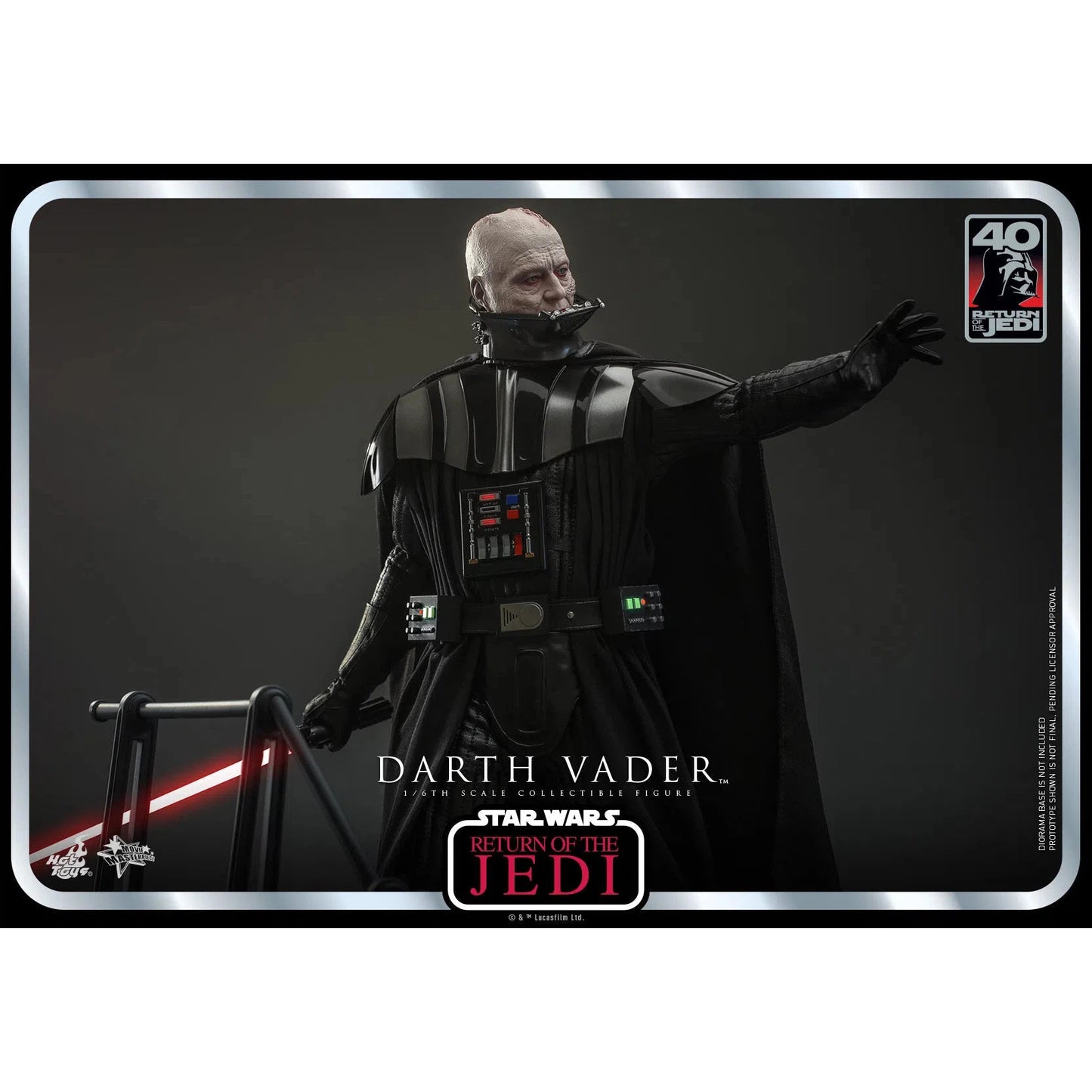Darth Vader: Star Wars: Return Of The Jedi: 40th Anniversary - Hot Toys Action Figure