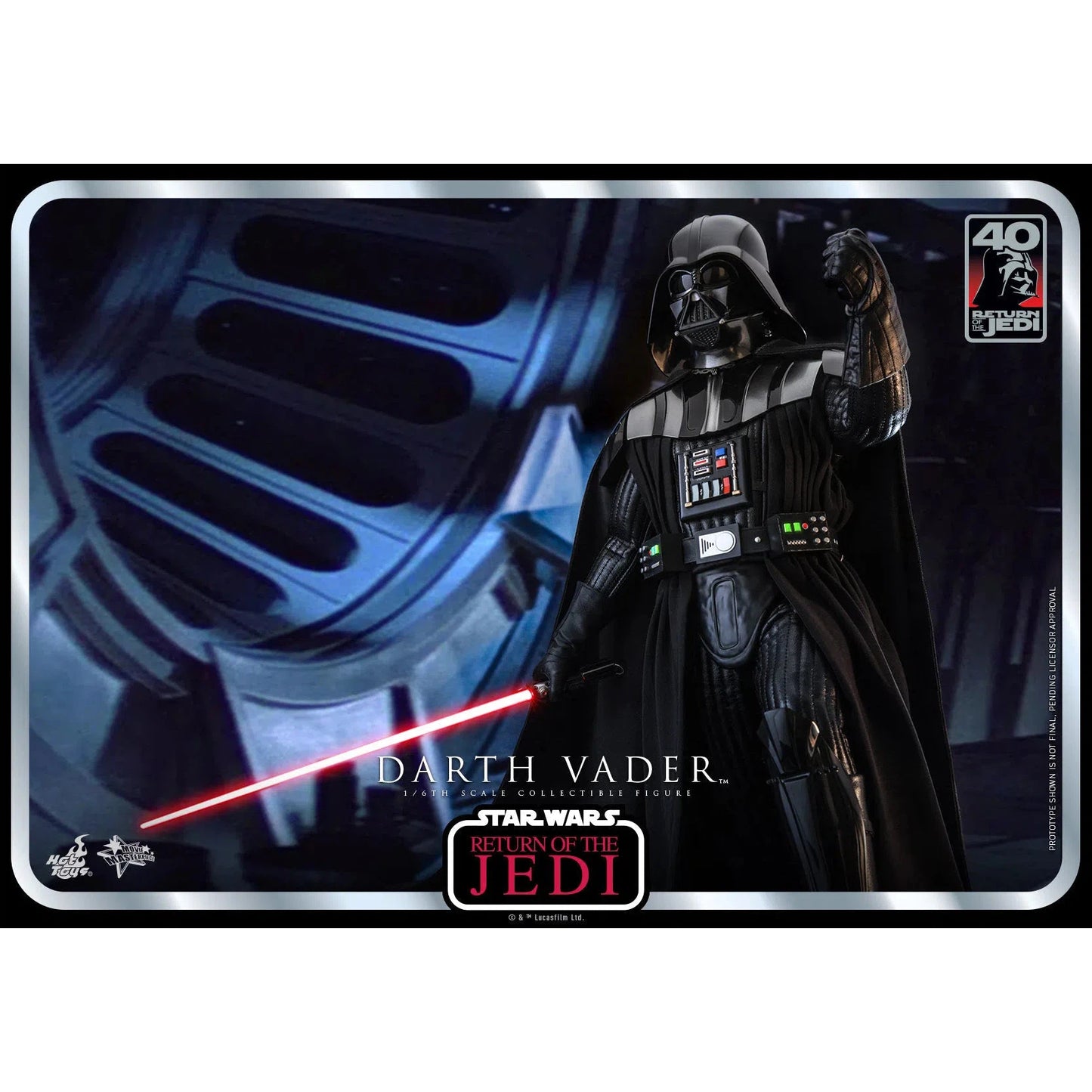 Darth Vader: Star Wars: Return Of The Jedi: 40th Anniversary - Hot Toys Action Figure