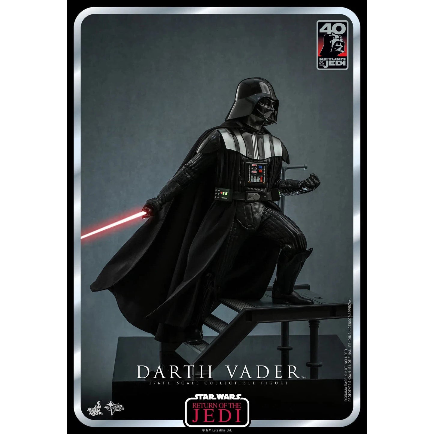 Darth Vader: Star Wars: Return Of The Jedi: 40th Anniversary - Hot Toys Action Figure