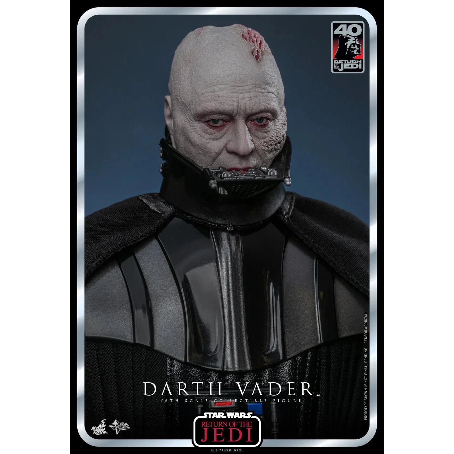 Darth Vader: Star Wars: Return Of The Jedi: 40th Anniversary - Hot Toys Action Figure