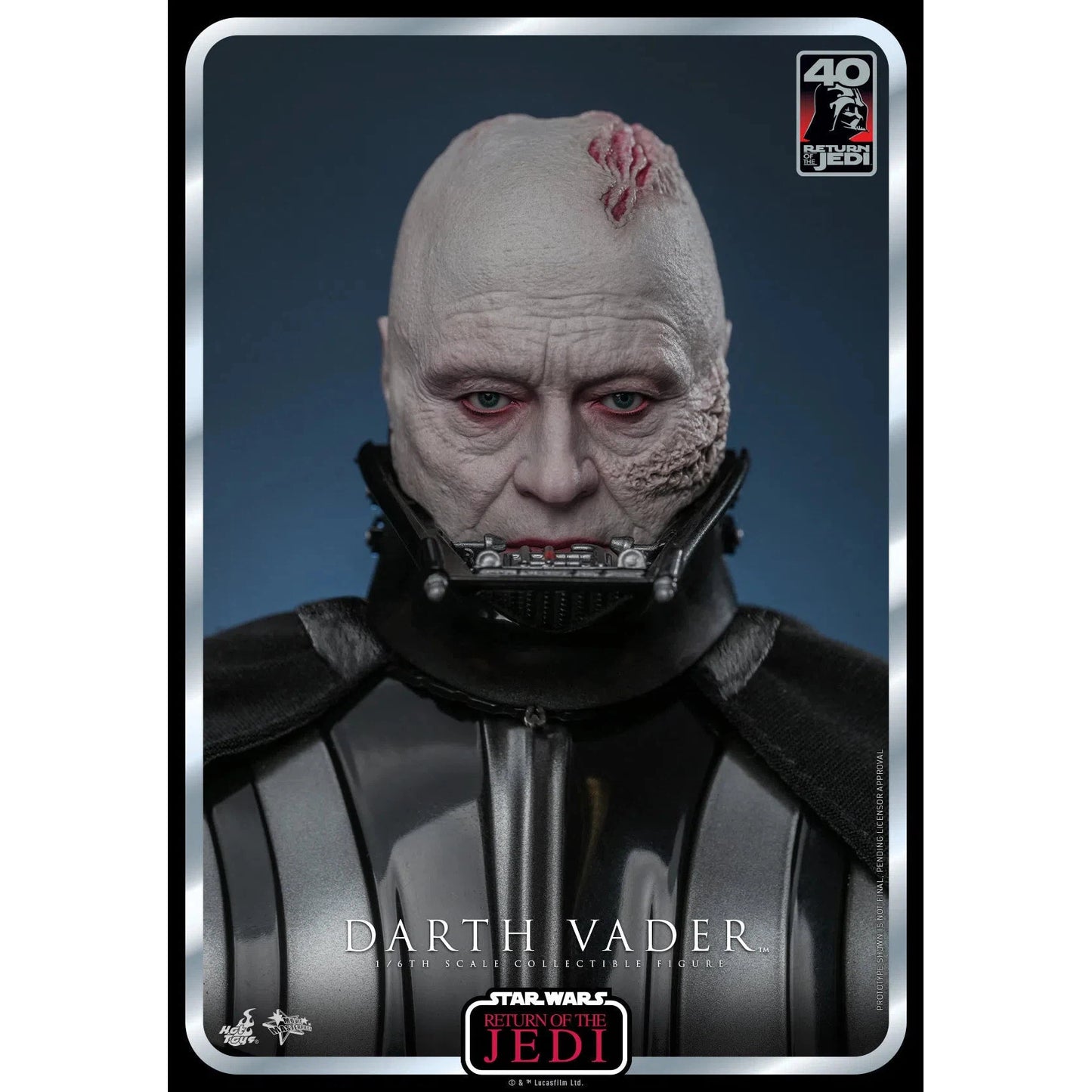 Darth Vader: Star Wars: Return Of The Jedi: 40th Anniversary - Hot Toys Action Figure