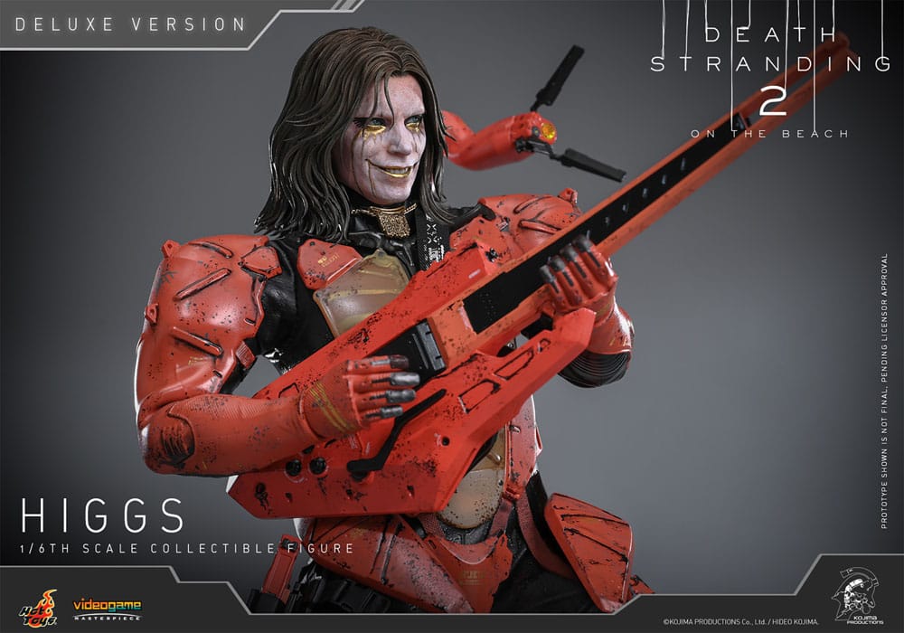 Death Stranding 2: On the Beach Videogame Masterpiece Action Figure 1/6 Higgs (Deluxe Version) 33 cm - Hot Toys Action Figures