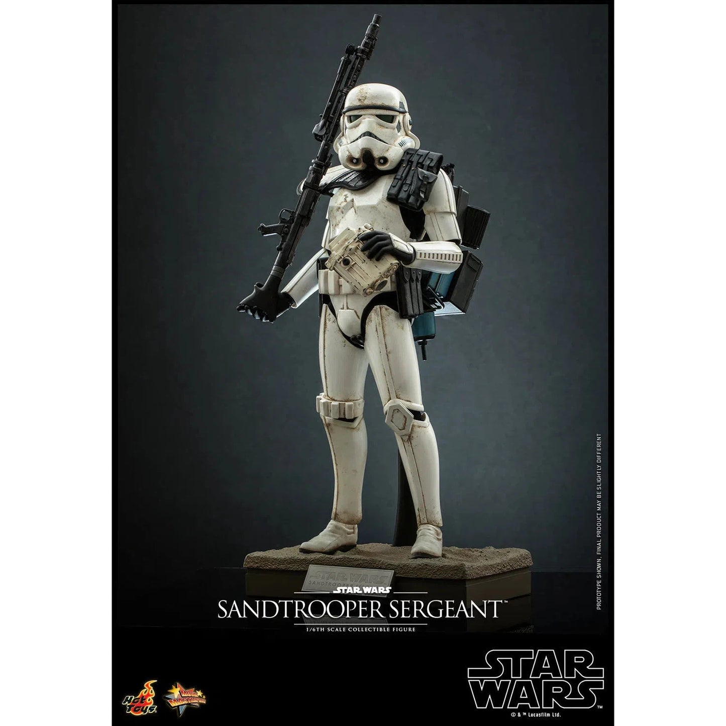 Dewback Deluxe & Sandtrooper Sergeant: Star Wars: A New Hope - Hot Toys Action Figure