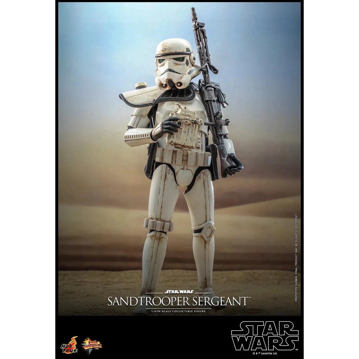 Dewback Deluxe & Sandtrooper Sergeant: Star Wars: A New Hope - Hot Toys Action Figure