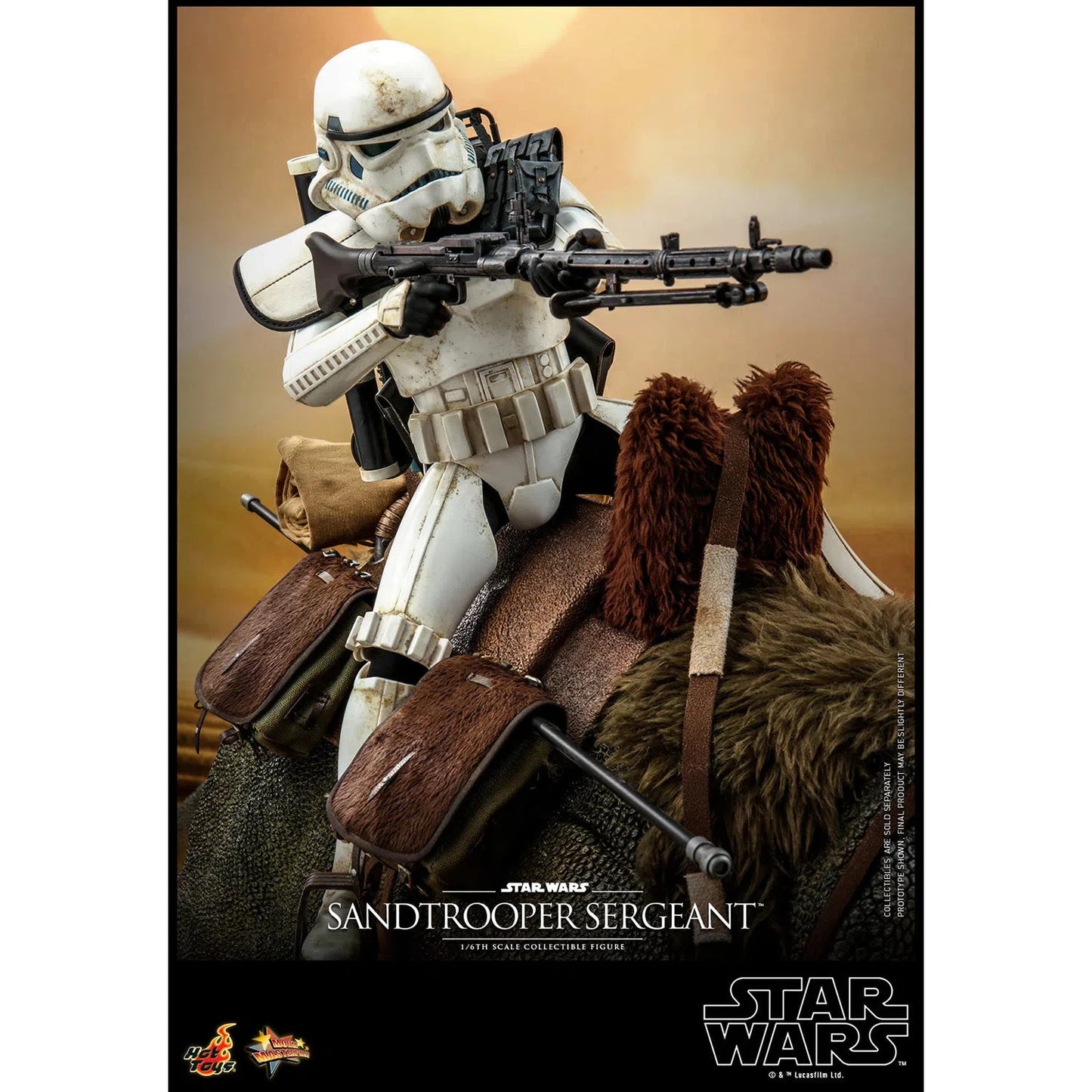 Dewback Deluxe & Sandtrooper Sergeant: Star Wars: A New Hope - Hot Toys Action Figure