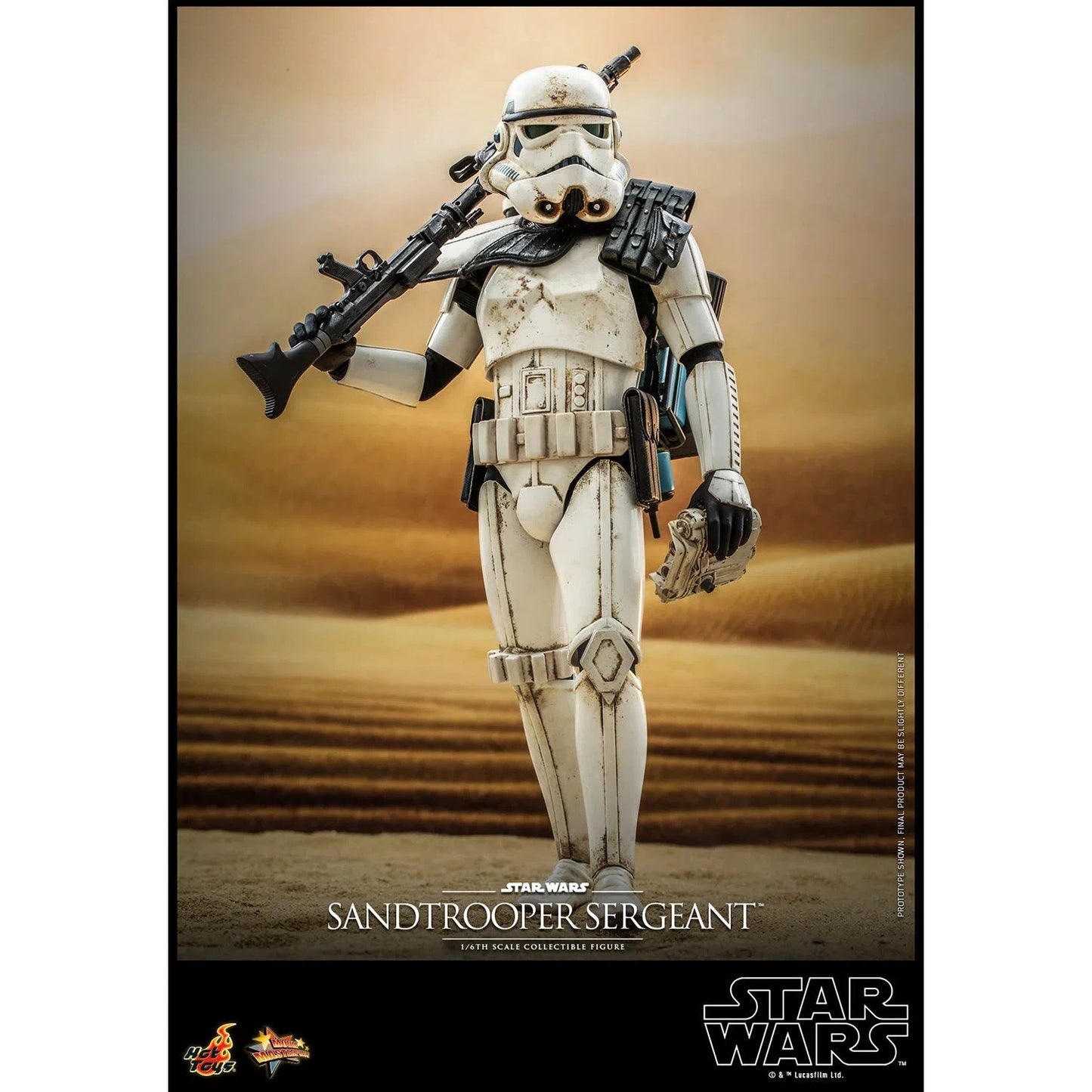 Dewback Deluxe & Sandtrooper Sergeant: Star Wars: A New Hope - Hot Toys Action Figure