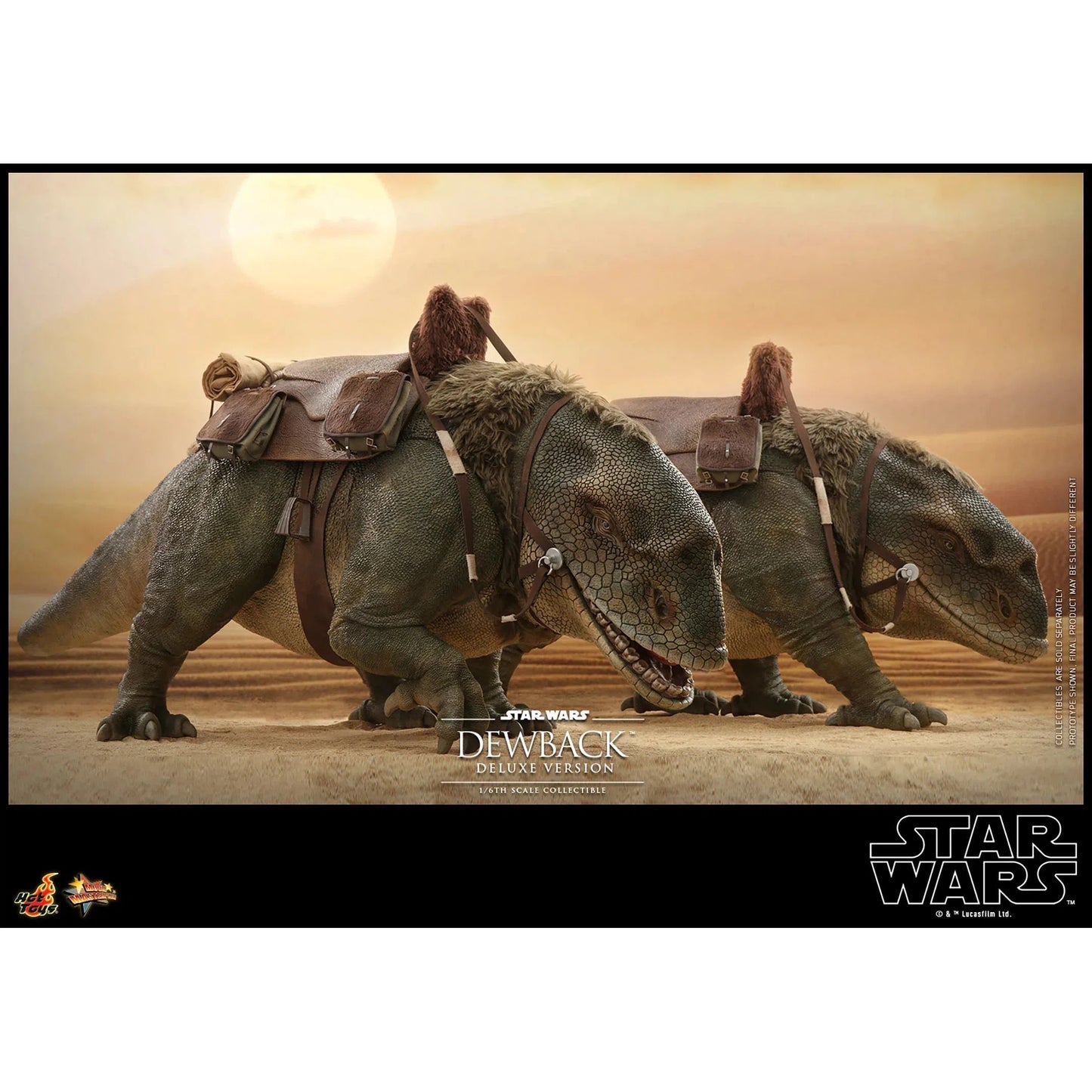 Dewback Deluxe & Sandtrooper Sergeant: Star Wars: A New Hope - Hot Toys Action Figure