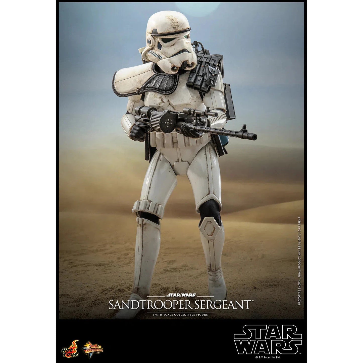 Dewback Deluxe & Sandtrooper Sergeant: Star Wars: A New Hope - Hot Toys Action Figure