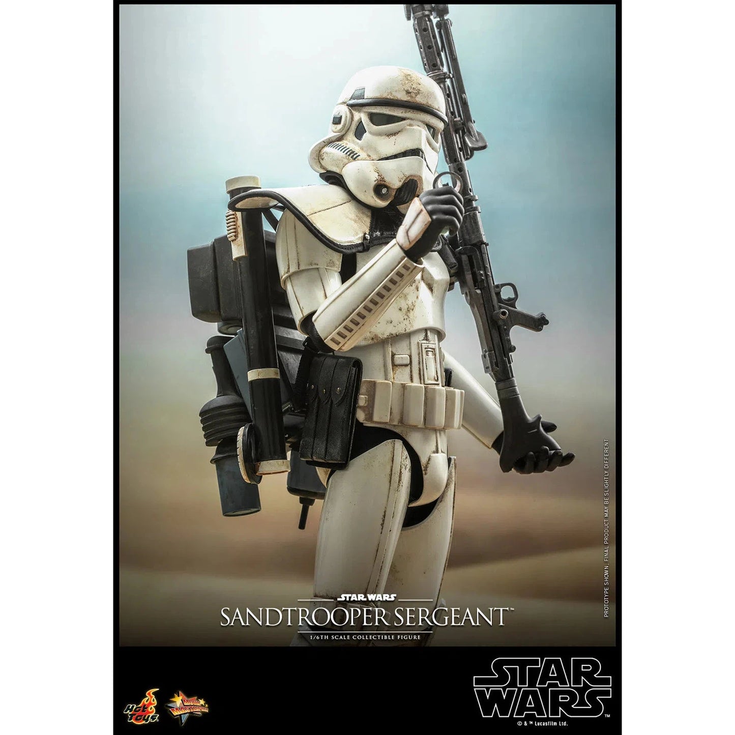 Dewback Deluxe & Sandtrooper Sergeant: Star Wars: A New Hope - Hot Toys Action Figure