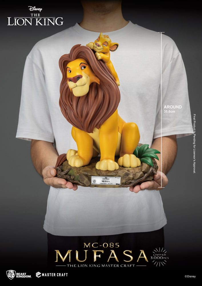 Disney Master Craft Statue The Lion King Mufasa 36 cm - Beast Kingdom Toys Statues
