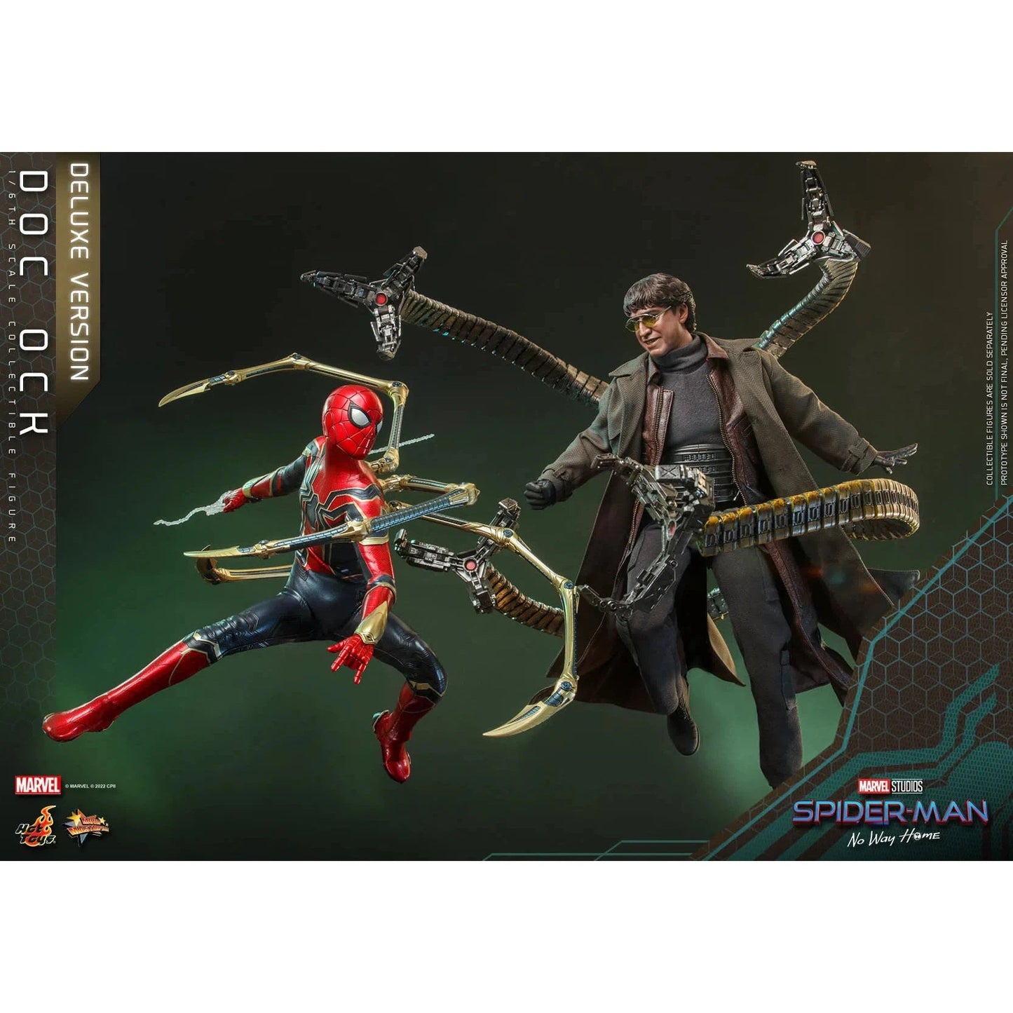 Doc Ock: Deluxe: Spider-Man: No Way Home: Marvel: MMS633 - Hot Toys Action Figure