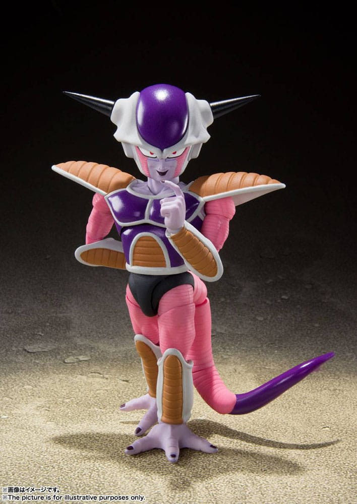 Dragon Ball Z S.H. Figuarts Action Figure Frieza (First Form) & Frieza Pod Reissue 11 cm - Bandai Tamashii Nations Action figures